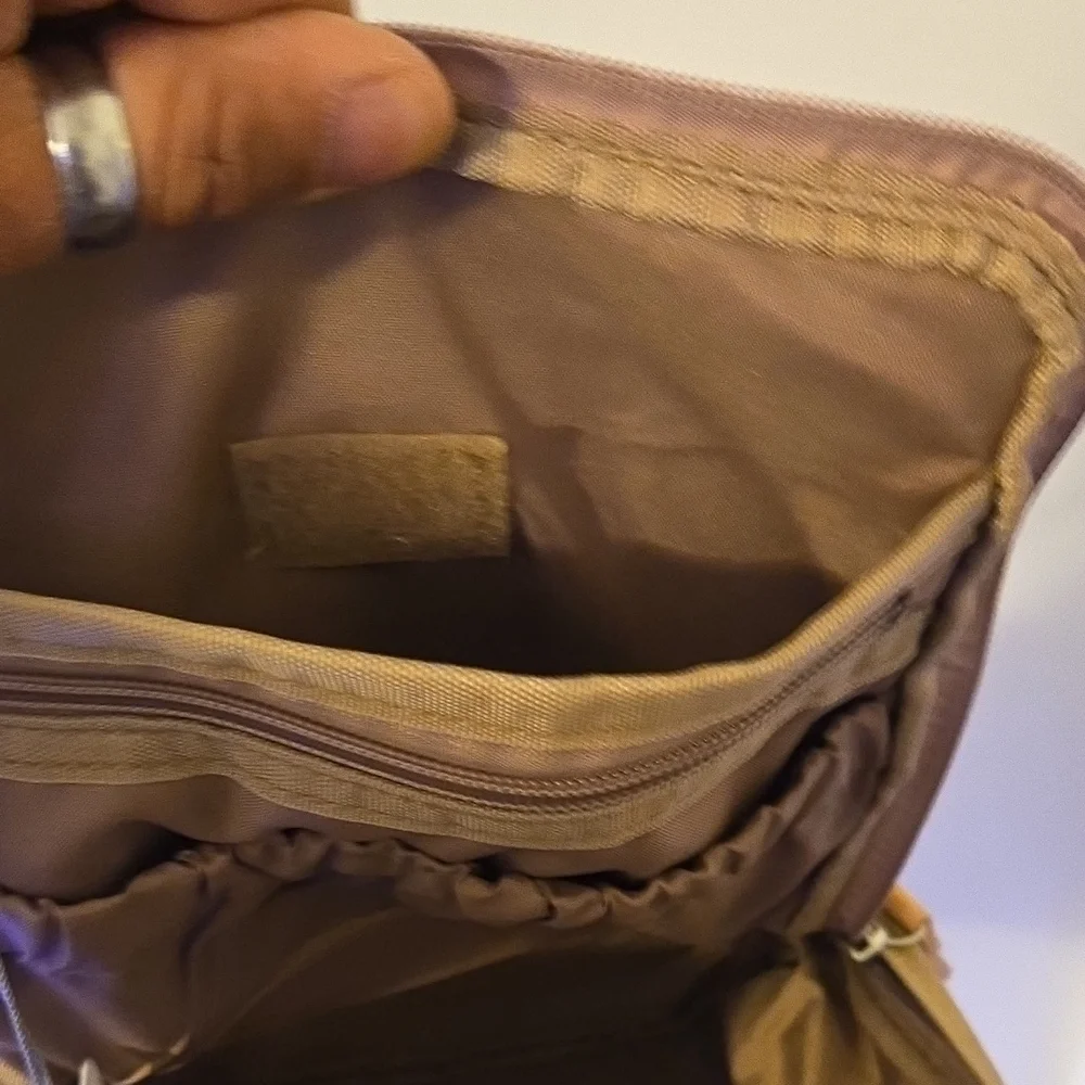 Doughnut Macaroon Mini Backpack In Tan - Picture 9 of 10